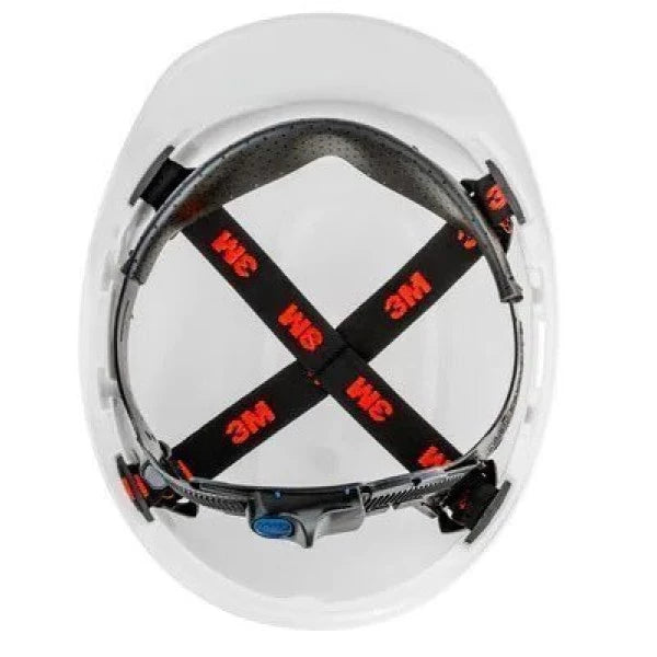Capacete Classe A e B Branco H700 com Carneira de Ajuste Fácil e Jugular - 3M